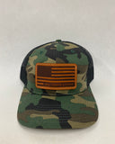 Camo/Black Flag Trucker