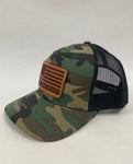 Camo/Black Flag Trucker