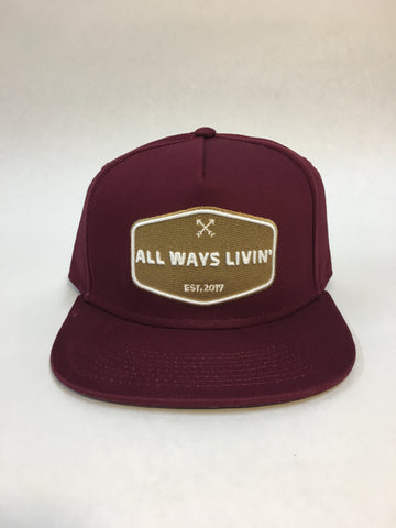 Stay Golden - Maroon Snapback