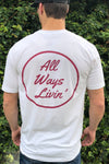 Disc Tee - White